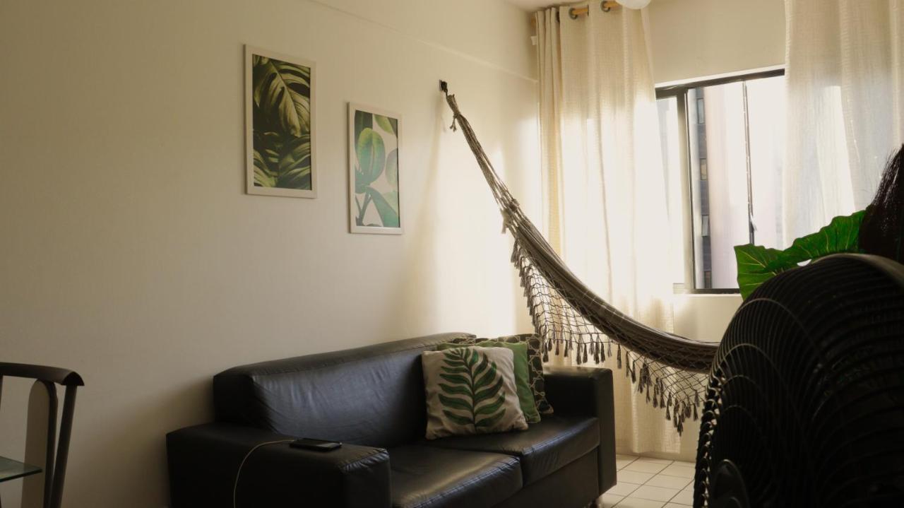 Apartamento Calmo E Aconchegante - 80 Metros Da Praia De Maceio, Alagoas Dış mekan fotoğraf